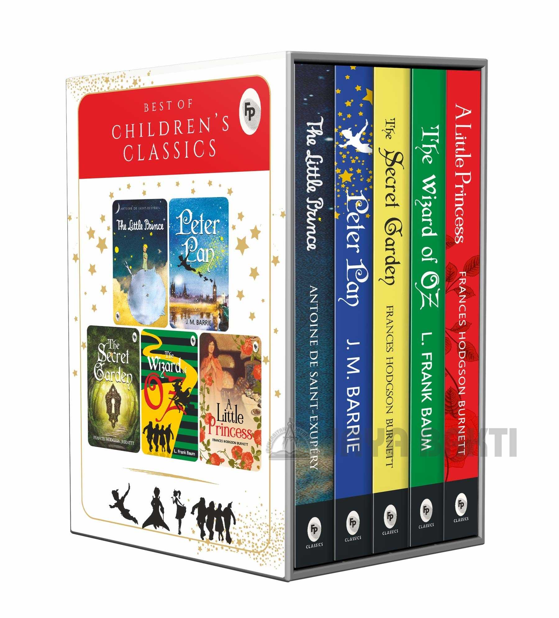 Best of Children's Classics (Set of 5 Books): The Little Prince, Peter Pan, The Wizard of Oz, The Secret Garden, and A Little Princess - Antoine de Saint-Exupéry, J.M. Barrie, L. Frank Baum, and Frances Hodgson Burnett (Box Set, Paperback)