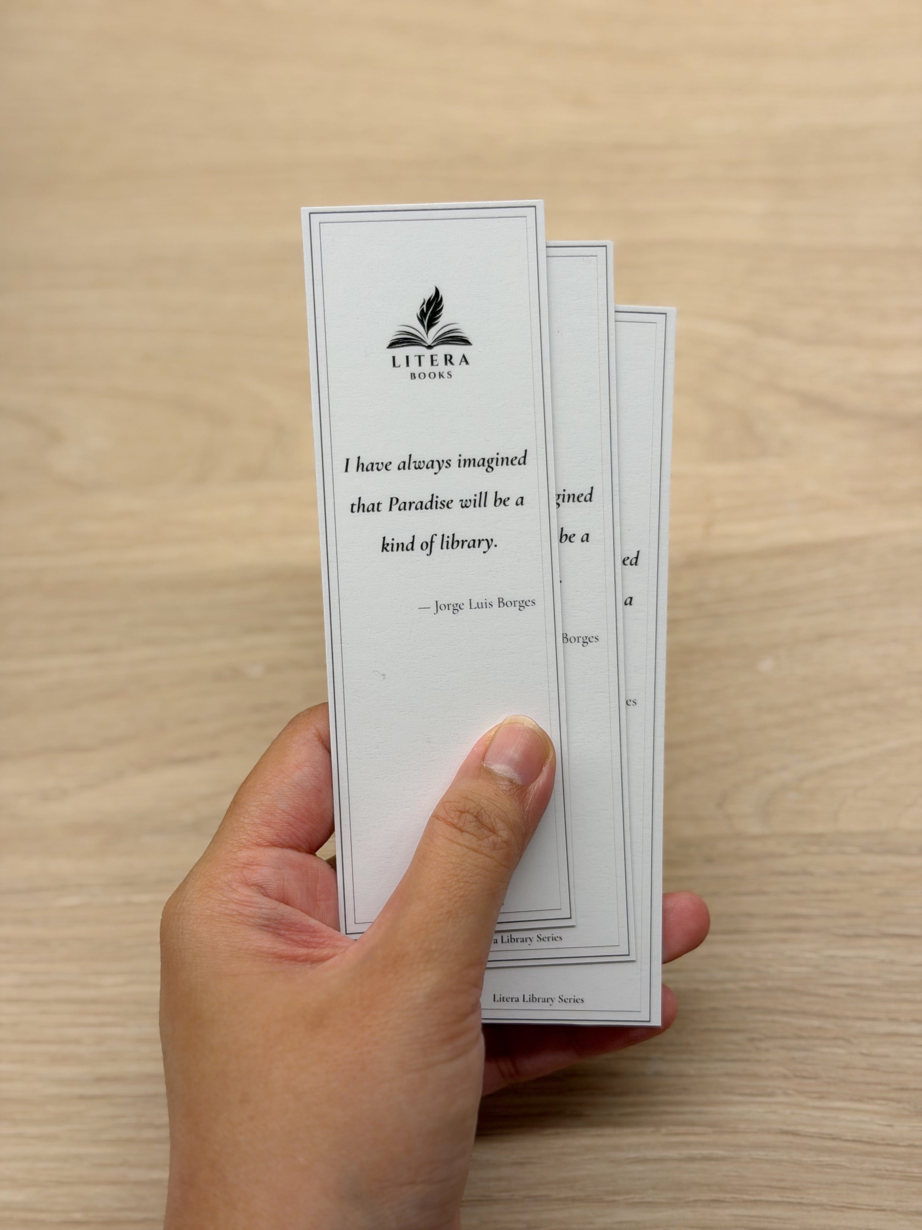 Litera Bookmark — Library Series (Edition 01)