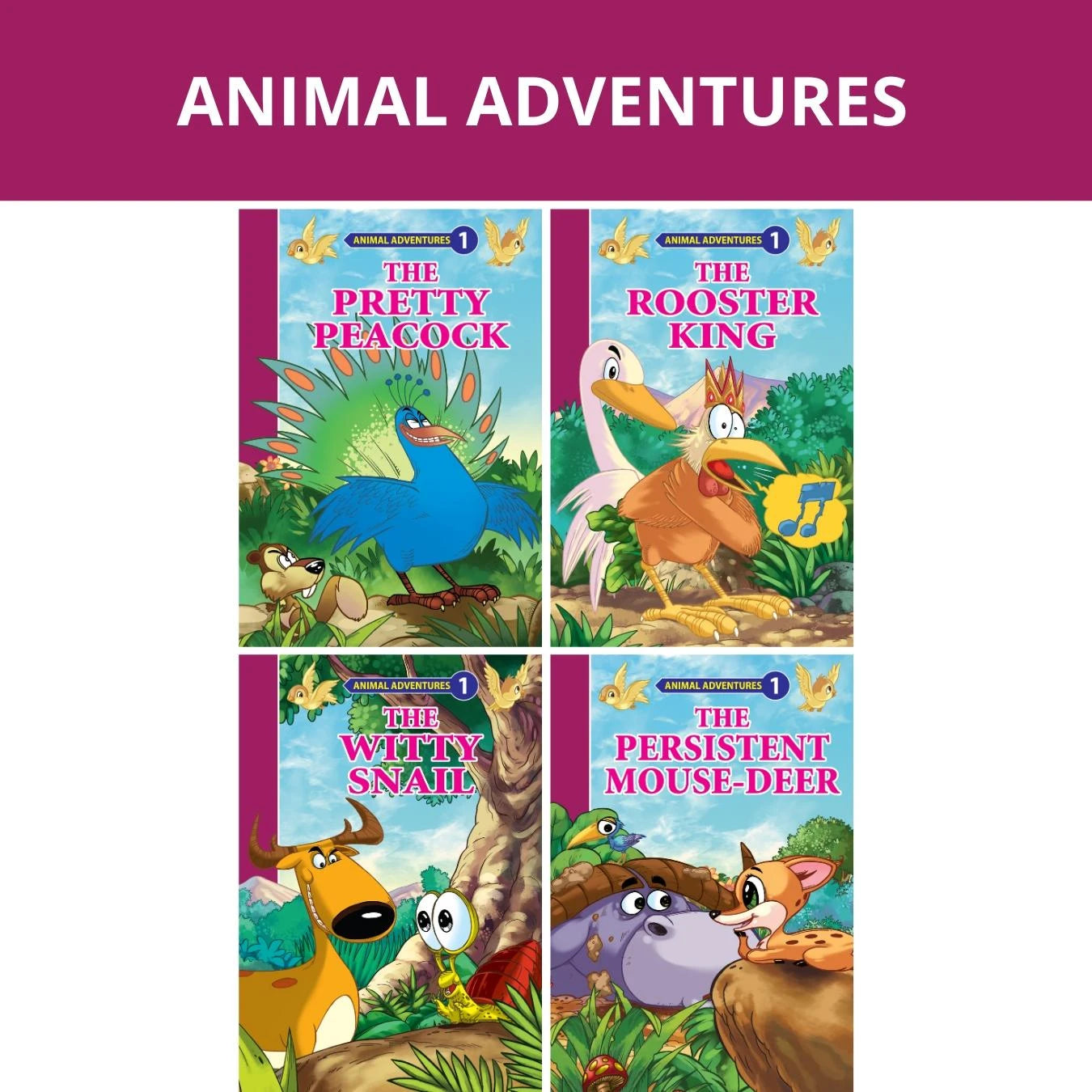 Animal Adventures 1 (4 Titles) - Mimi Samuel (Paperback)
