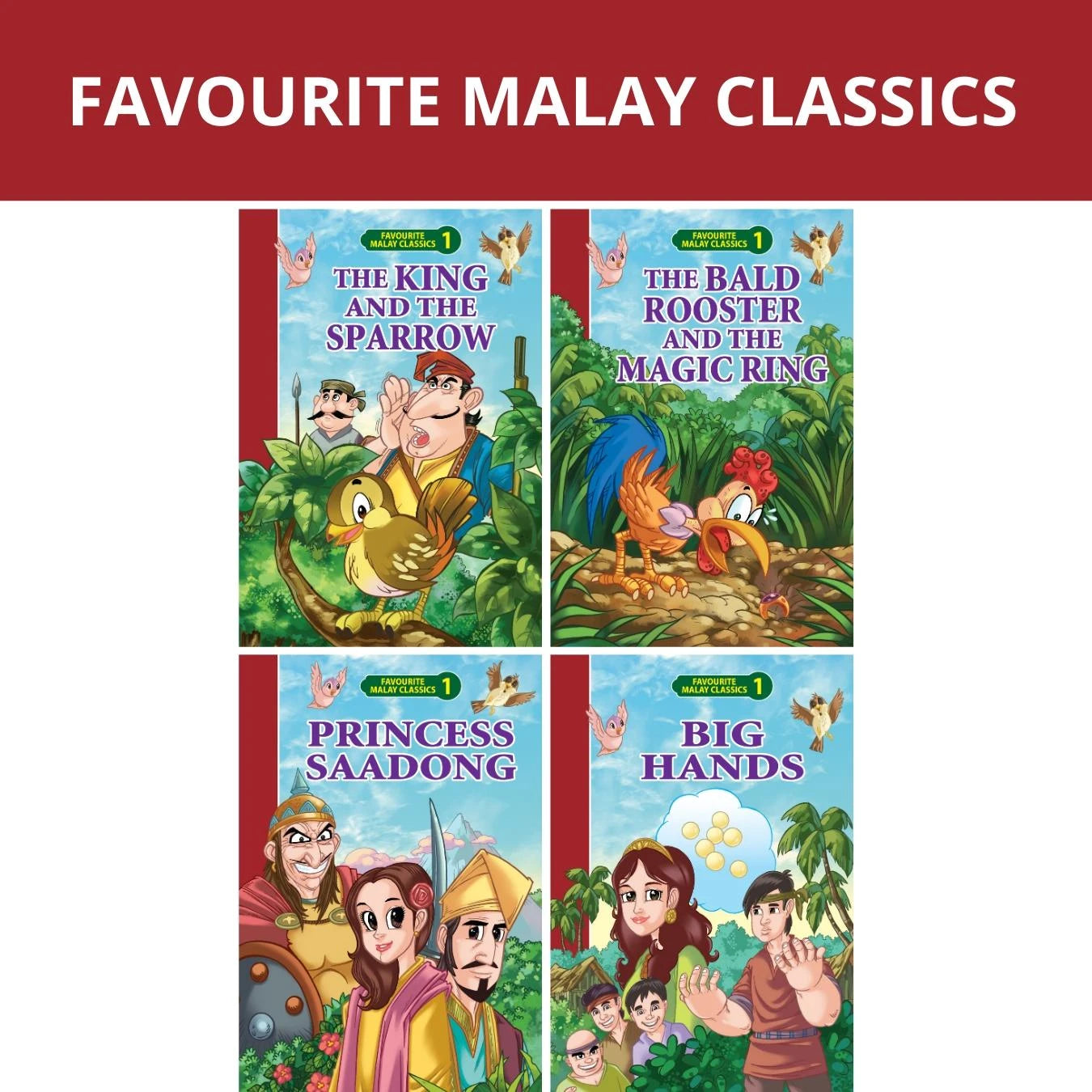 Favourite Malay Classics 1 (4 Titles) - Mimi Samuel (Paperback)